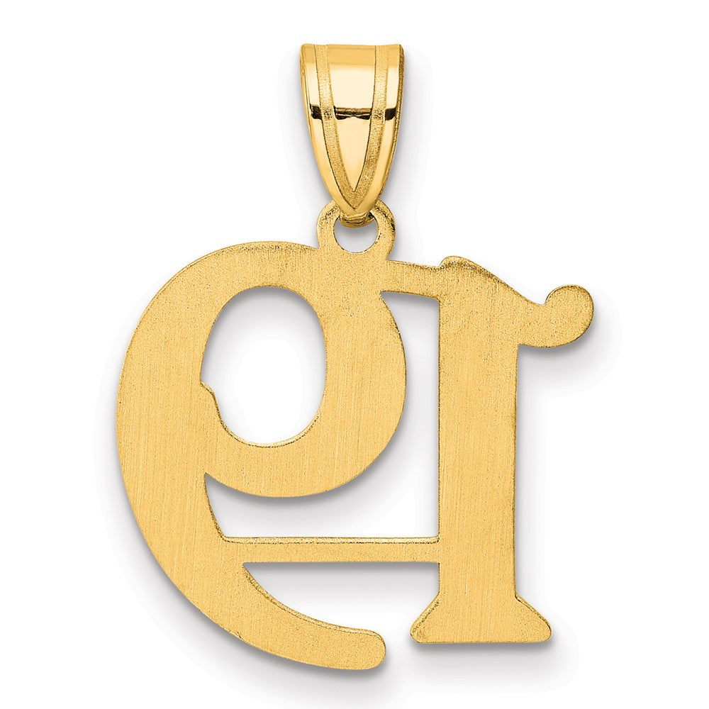 Charlie & Co Jewelry | 14k Polished Number 19 Pendant - Model APN19