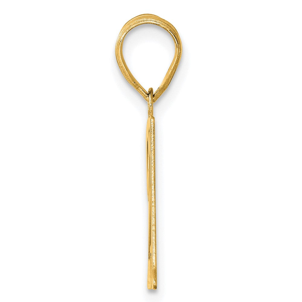 Charlie & Co Jewelry | 14k Polished Number 21 Pendant - Model APN21
