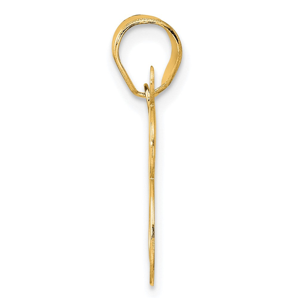 Charlie & Co Jewelry | 14k Polished Number 28 Pendant - Model APN28