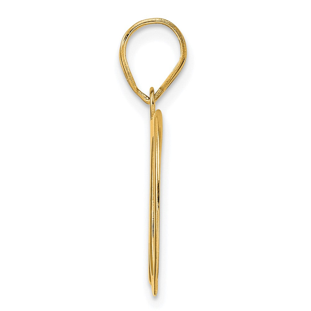 Charlie & Co Jewelry | 14k Polished Number 30 Pendant - Model APN30