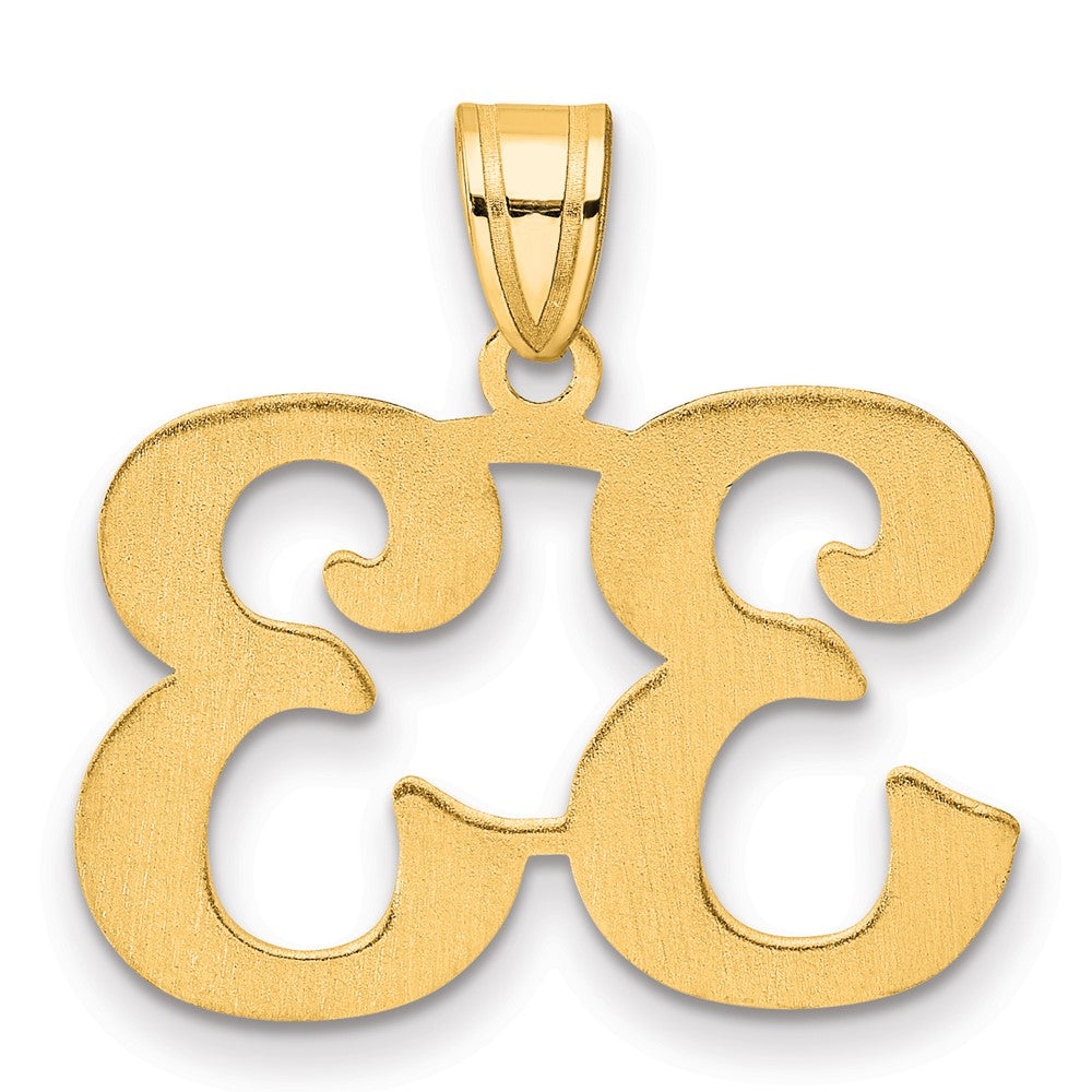 Charlie & Co Jewelry | 14k Polished Number 33 Pendant - Model APN33