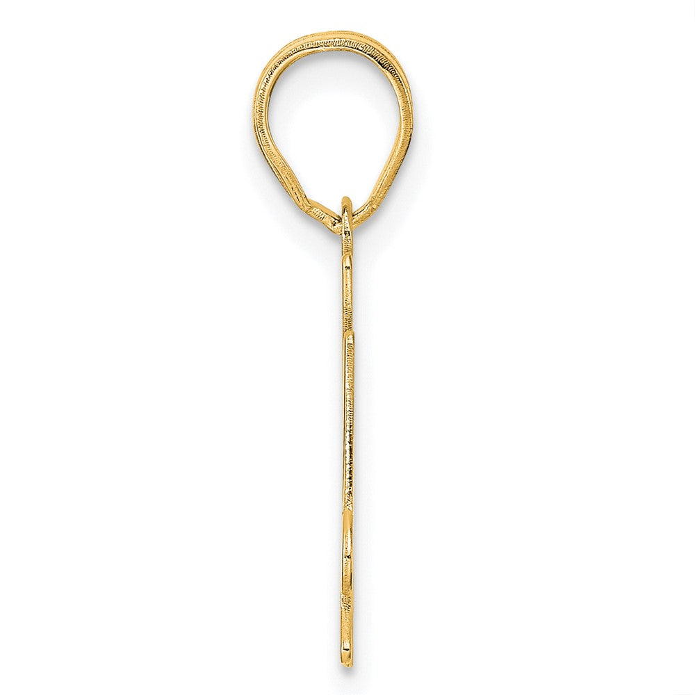 Charlie & Co Jewelry | 14k Polished Number 34 Pendant - Model APN34