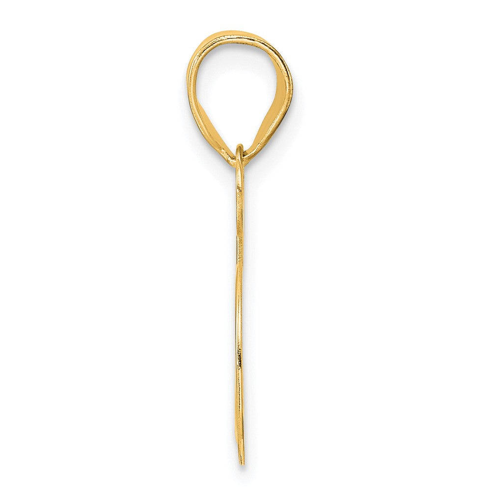 Charlie & Co Jewelry | 14k Polished Number 35 Pendant - Model APN35