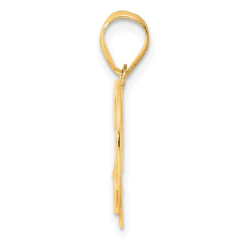 Charlie & Co Jewelry | 14k Polished Number 39 Pendant - Model APN39