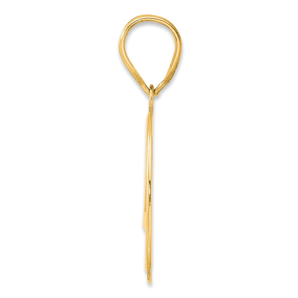 Charlie & Co Jewelry | 14k Polished Number 40 Pendant - Model APN40