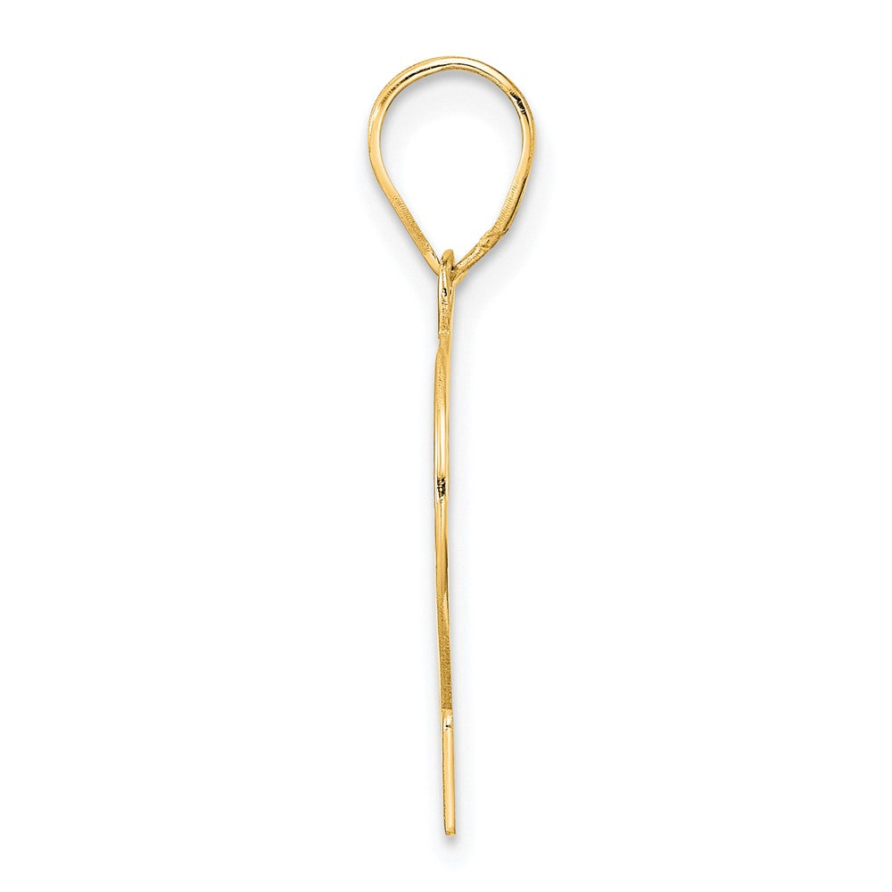 Charlie & Co Jewelry | 14k Polished Number 42 Pendant - Model APN42