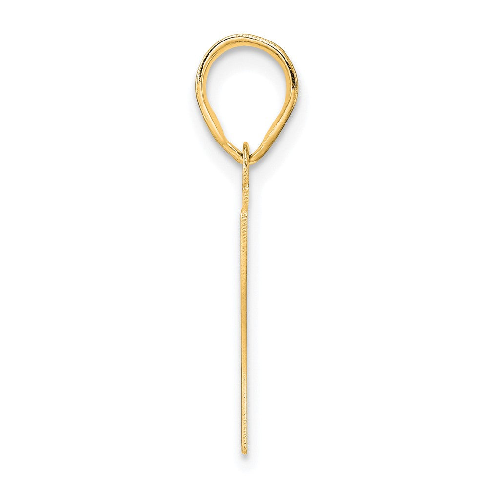 Charlie & Co Jewelry | 14k Polished Number 47 Pendant - Model APN47