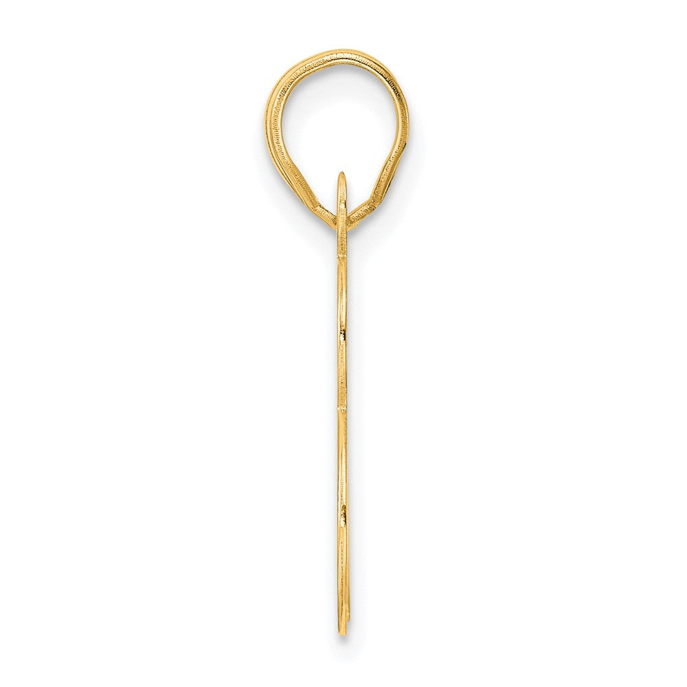 Charlie & Co Jewelry | 14k Polished Number 48 Pendant - Model APN48