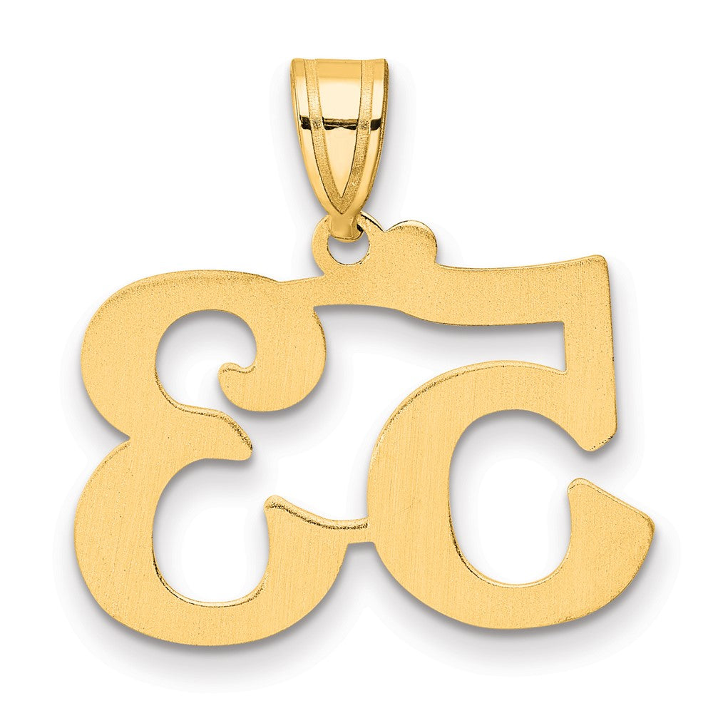 Charlie & Co Jewelry | 14k Polished Number 53 Pendant - Model APN53