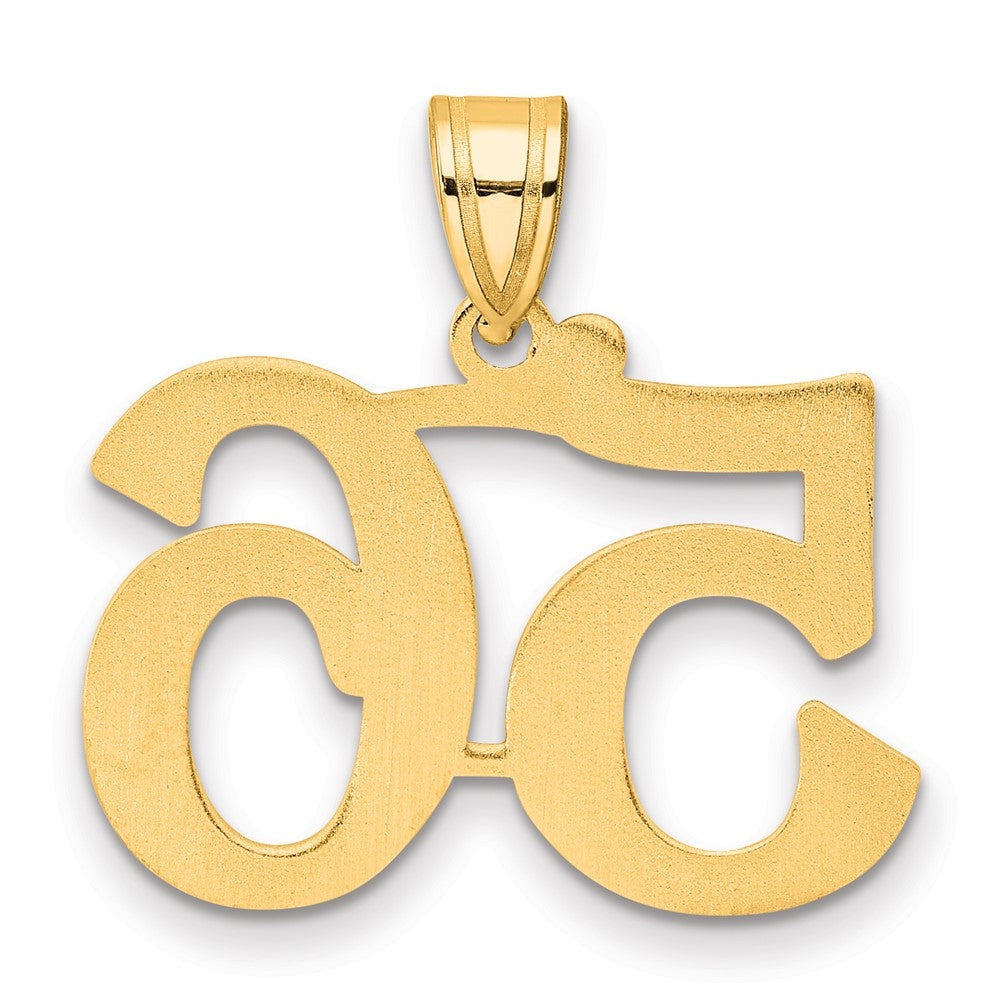 Charlie & Co Jewelry | 14k Polished Number 56 Pendant - Model APN56