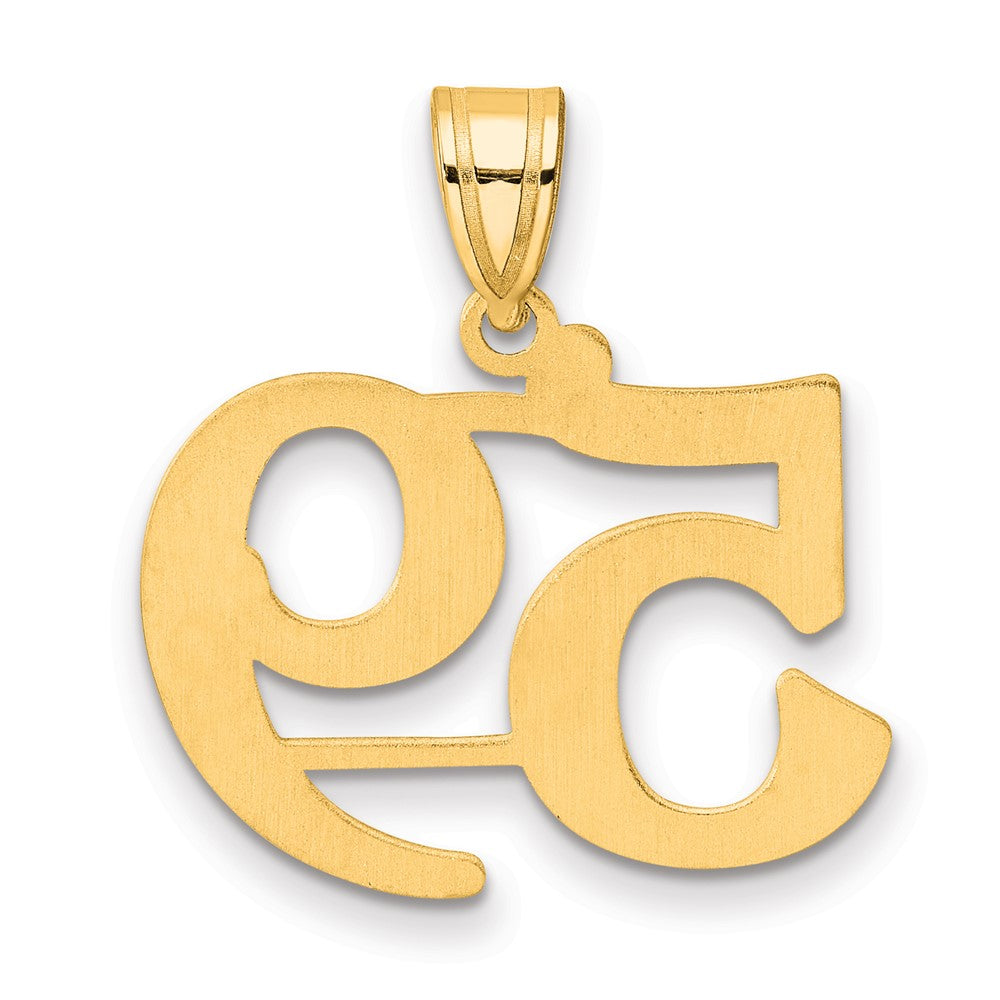 Charlie & Co Jewelry | 14k Polished Number 59 Pendant - Model APN59