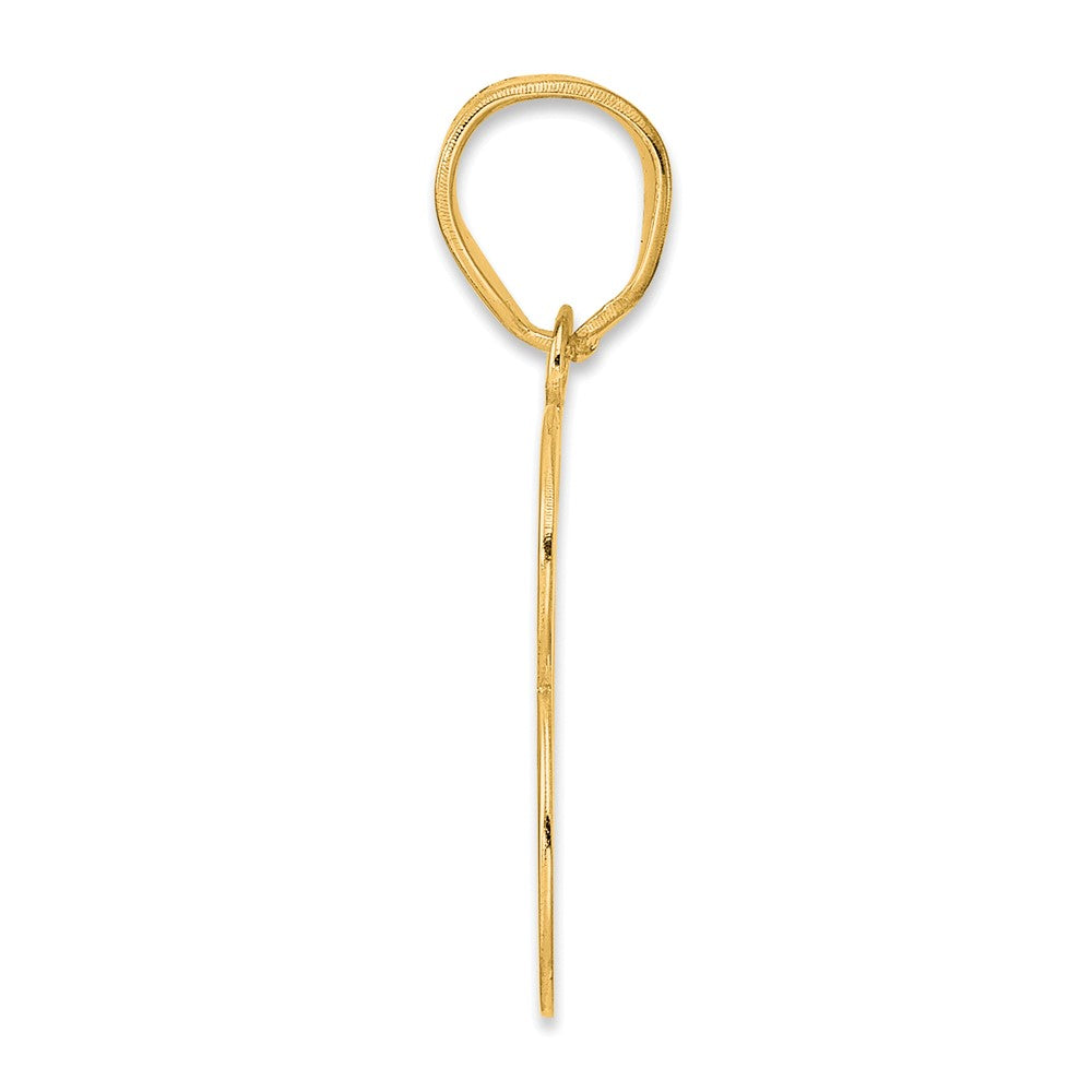 Charlie & Co Jewelry | 14k Polished Number 63 Pendant - Model APN63