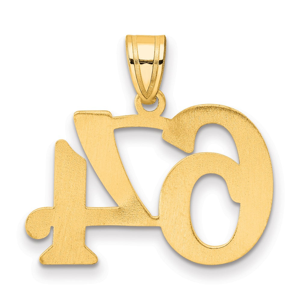 Charlie & Co Jewelry | 14k Polished Number 64 Pendant - Model APN64
