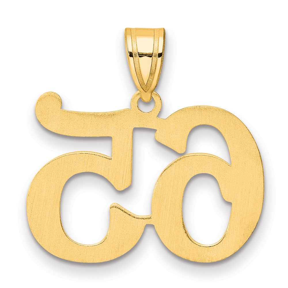 Charlie & Co Jewelry | 14k Polished Number 65 Pendant - Model APN65