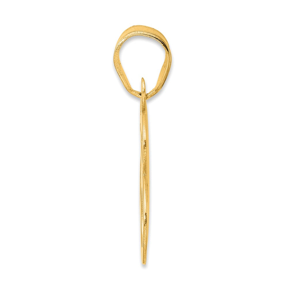 Charlie & Co Jewelry | 14k Polished Number 68 Pendant - Model APN68