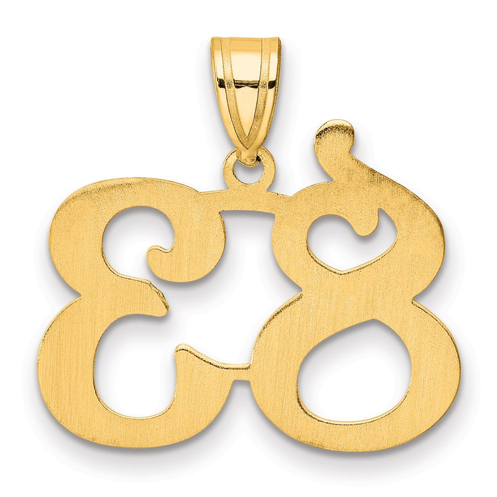 Charlie & Co Jewelry | 14k Polished Number 83 Pendant - Model APN83