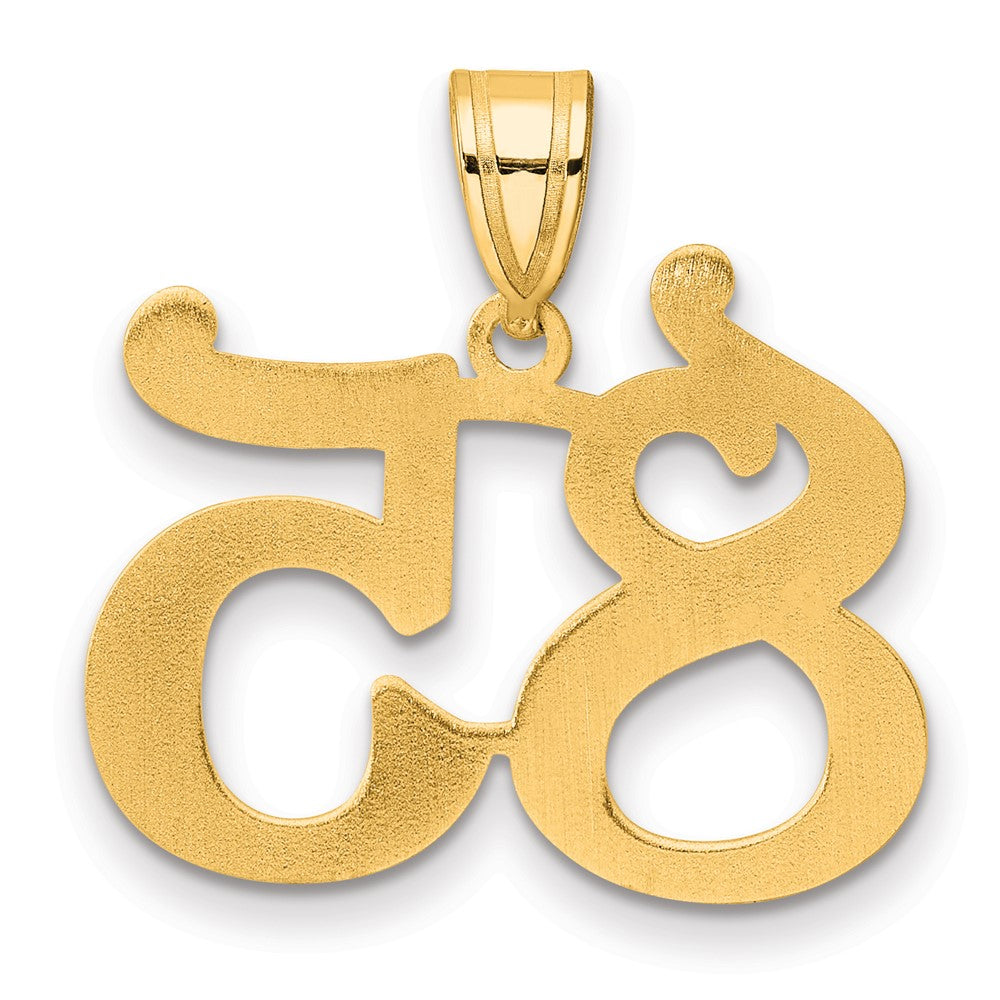 Charlie & Co Jewelry | 14k Polished Number 85 Pendant - Model APN85