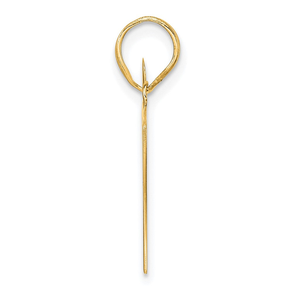 Charlie & Co Jewelry | 14k Polished Number 87 Pendant - Model APN87