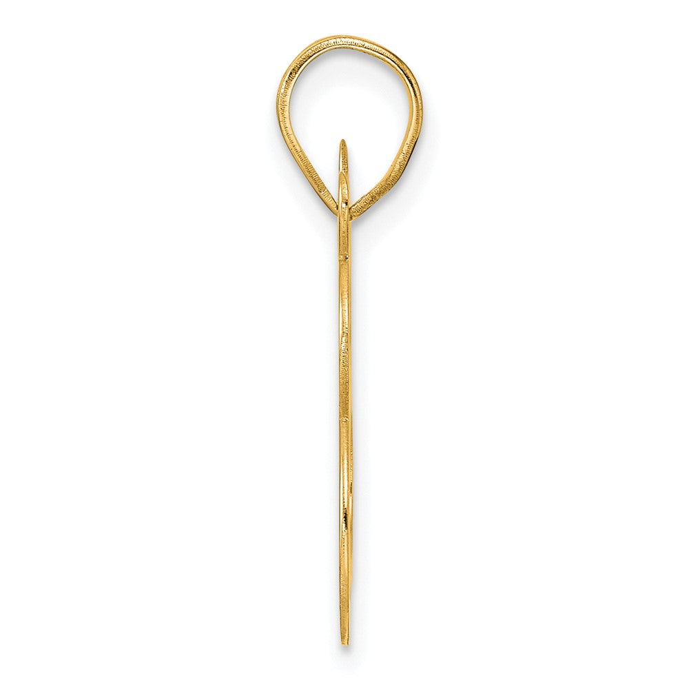 Charlie & Co Jewelry | 14k Polished Number 88 Pendant - Model APN88