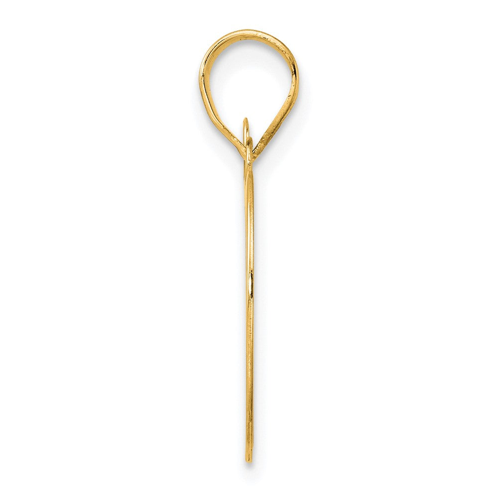 Charlie & Co Jewelry | 14k Polished Number 89 Pendant - Model APN89