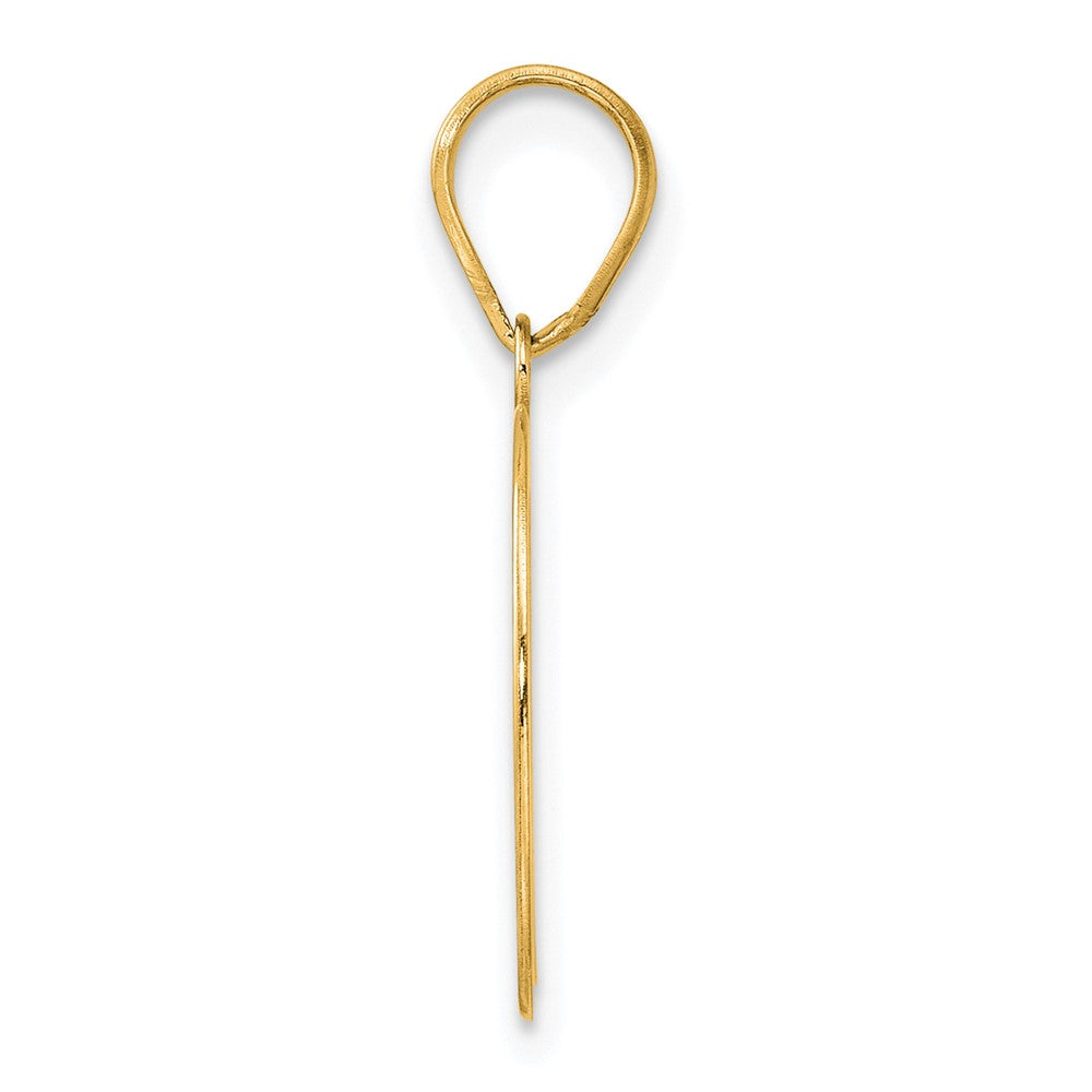 Charlie & Co Jewelry | 14k Polished Number 90 Pendant - Model APN90