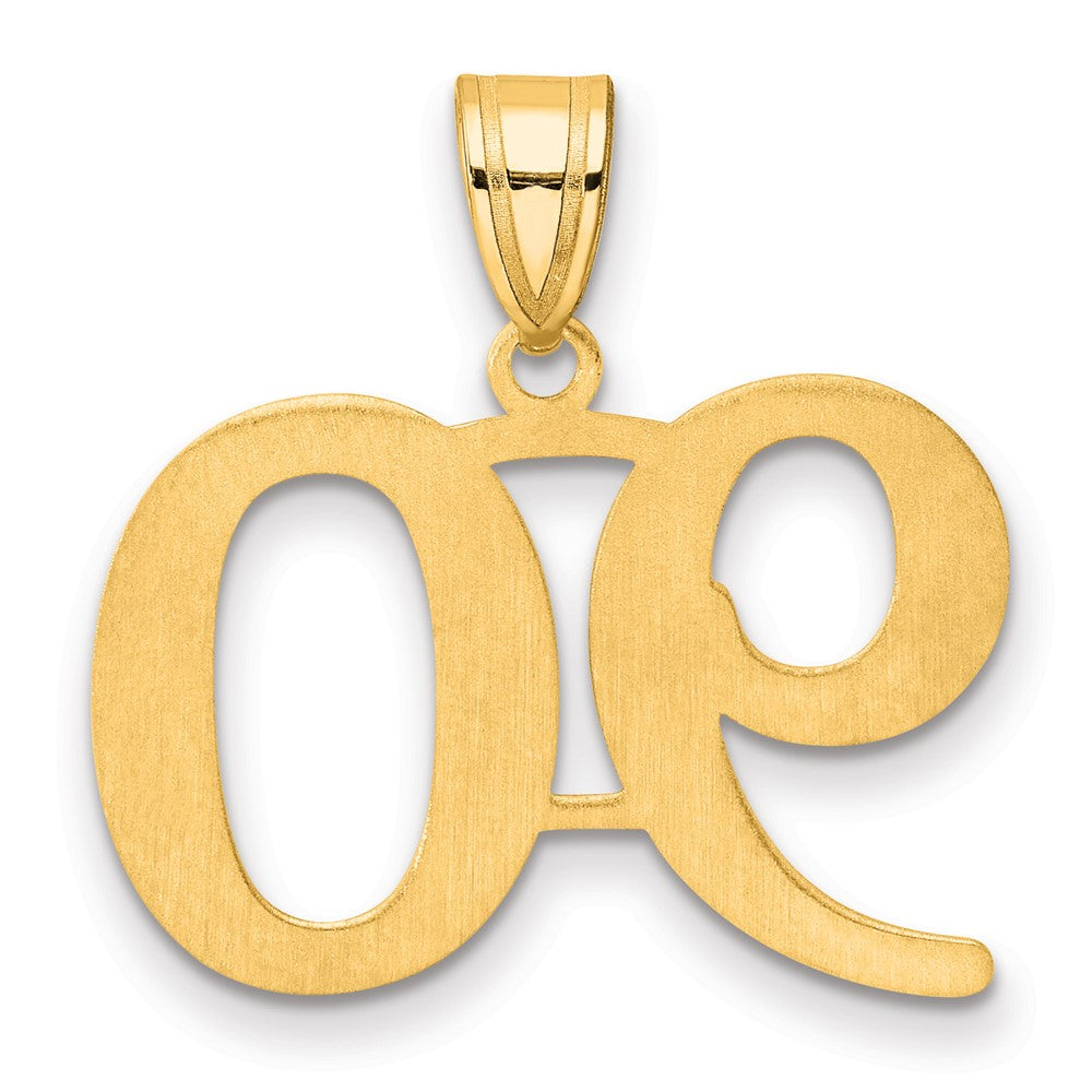 Charlie & Co Jewelry | 14k Polished Number 90 Pendant - Model APN90