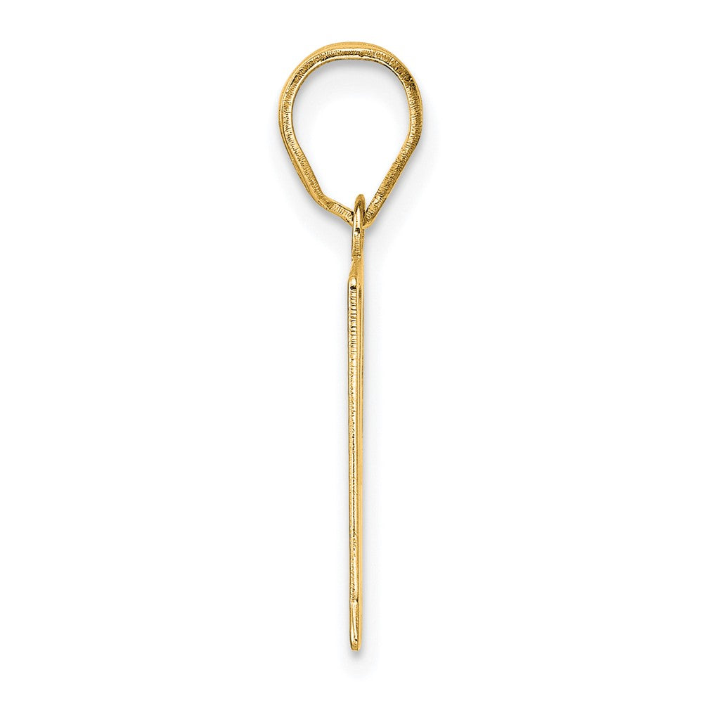 Charlie & Co Jewelry | 14k Polished Number 91 Pendant - Model APN91