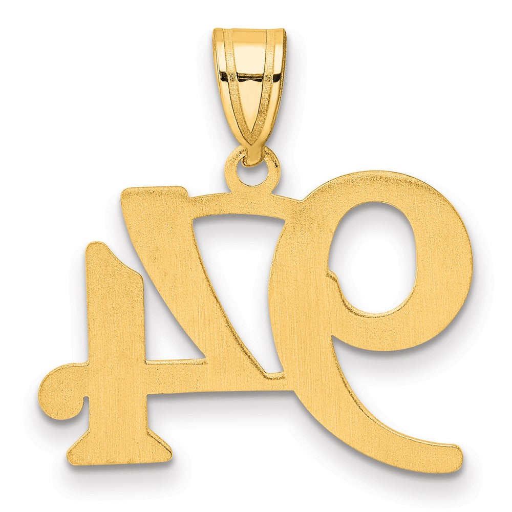 Charlie & Co Jewelry | 14k Polished Number 94 Pendant - Model APN94