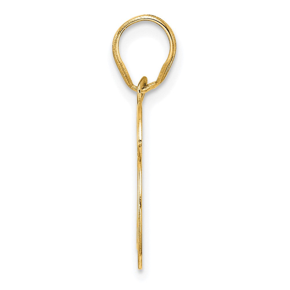 Charlie & Co Jewelry | 14k Polished Number 96 Pendant - Model APN96