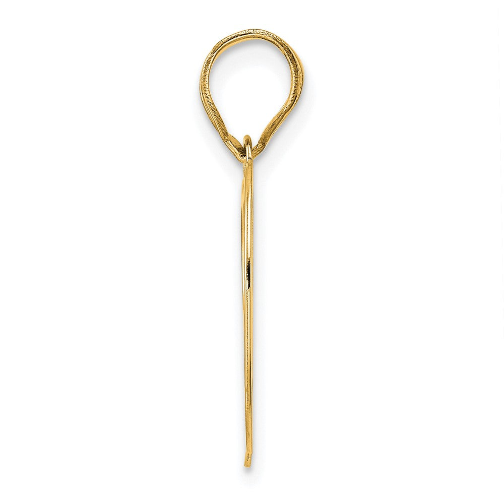 Charlie & Co Jewelry | 14k Polished Number 99 Pendant - Model APN99