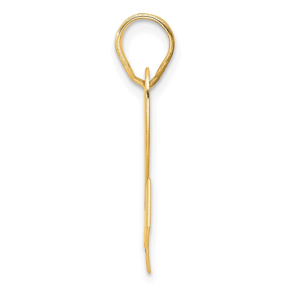 Charlie & Co Jewelry | 14k Polished Block Number 22 Pendant - Model BN22