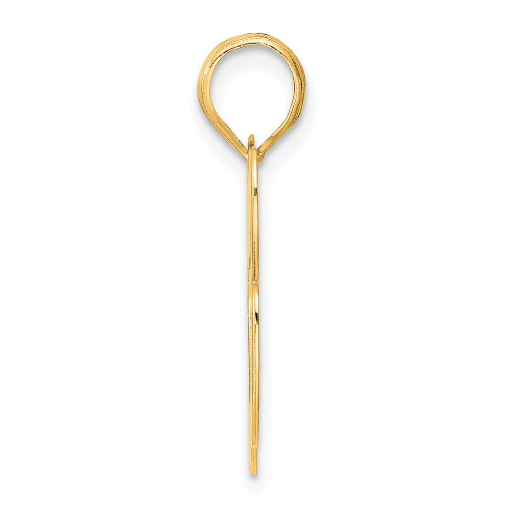 Charlie & Co Jewelry | 14k Polished Block Number 63 Pendant - Model BN63