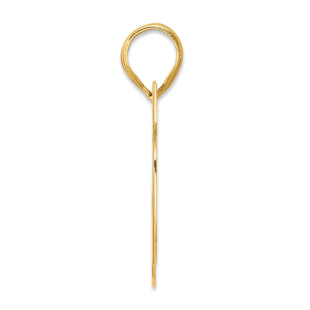Charlie & Co Jewelry | 14k Polished Block Number 65 Pendant - Model BN65