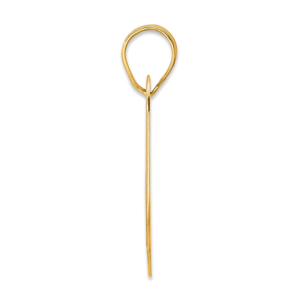 Charlie & Co Jewelry | 14k Polished Block Number 69 Pendant - Model BN69