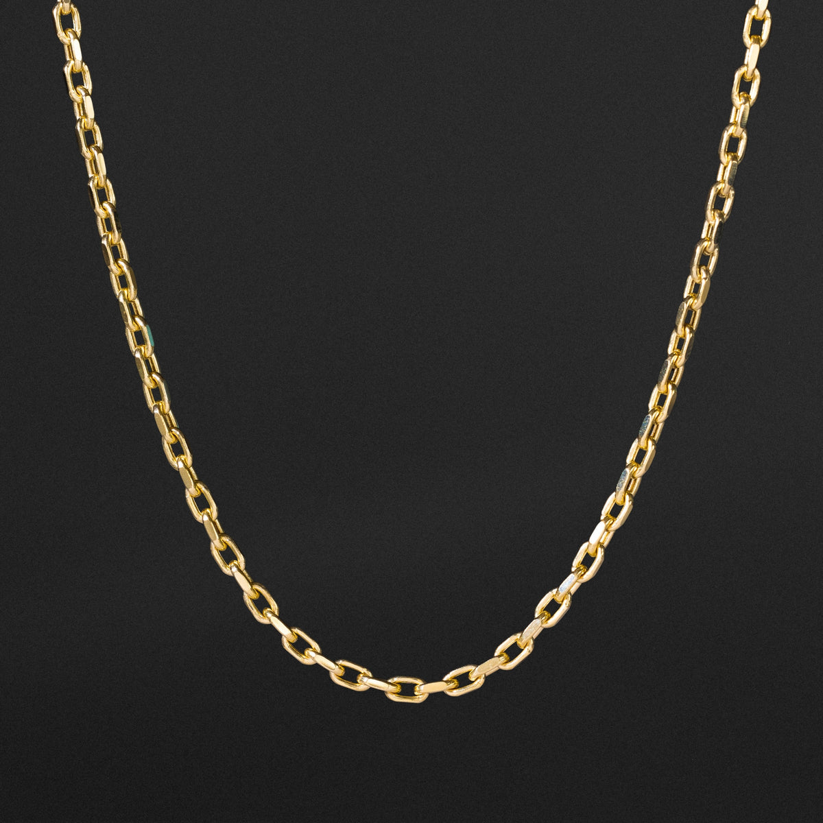 14k Gold 2.7mm Lightweight Cable Chain Model CH-0626