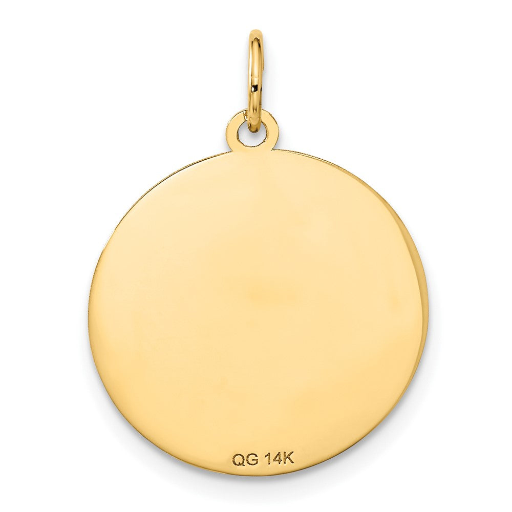 Charlie & Co Jewelry | 14k Wrestling Disc Charm - Model C1240