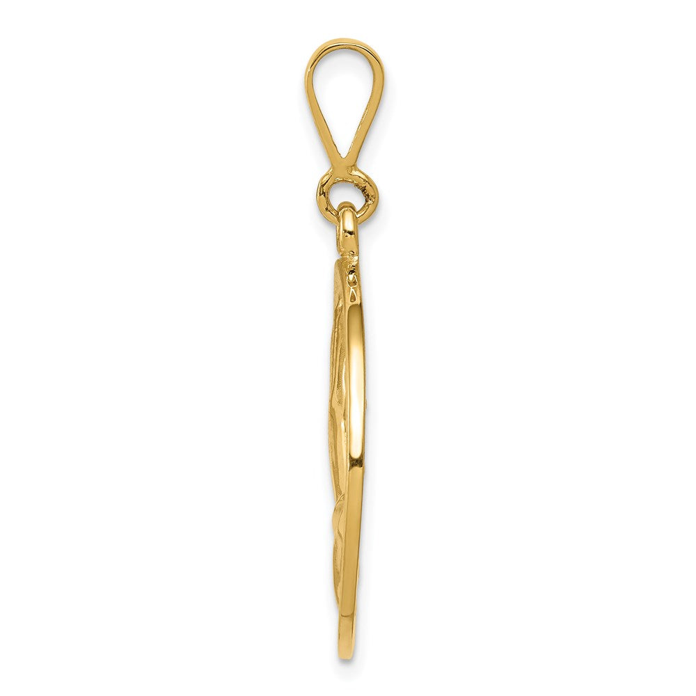 Charlie & Co Jewelry | 14k Praying Hands And Serenity Prayer Pendant - Model C1308