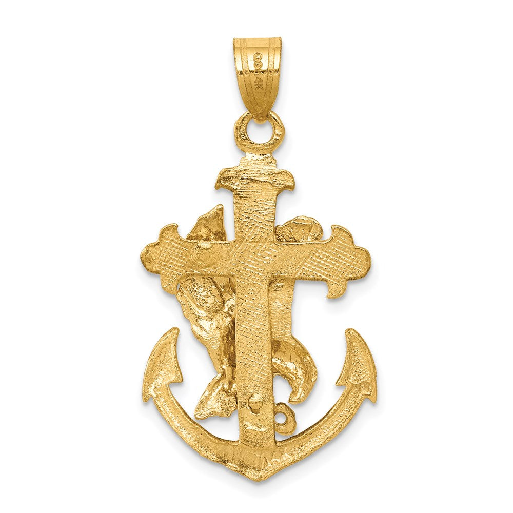 Charlie & Co Jewelry | 14k Mariners Cross W/eagle Pendant - Model C1408
