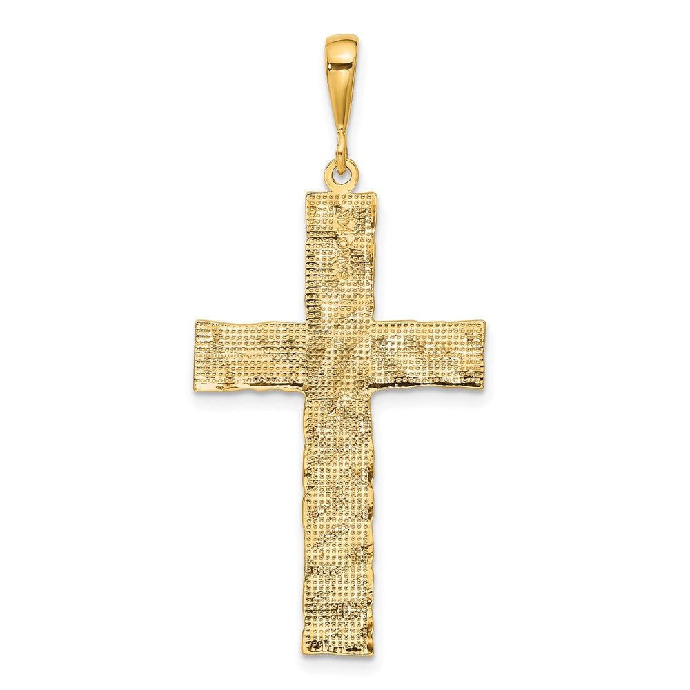 Charlie & Co Jewelry | 14k Nugget Style Cross Pendant - Model C1464