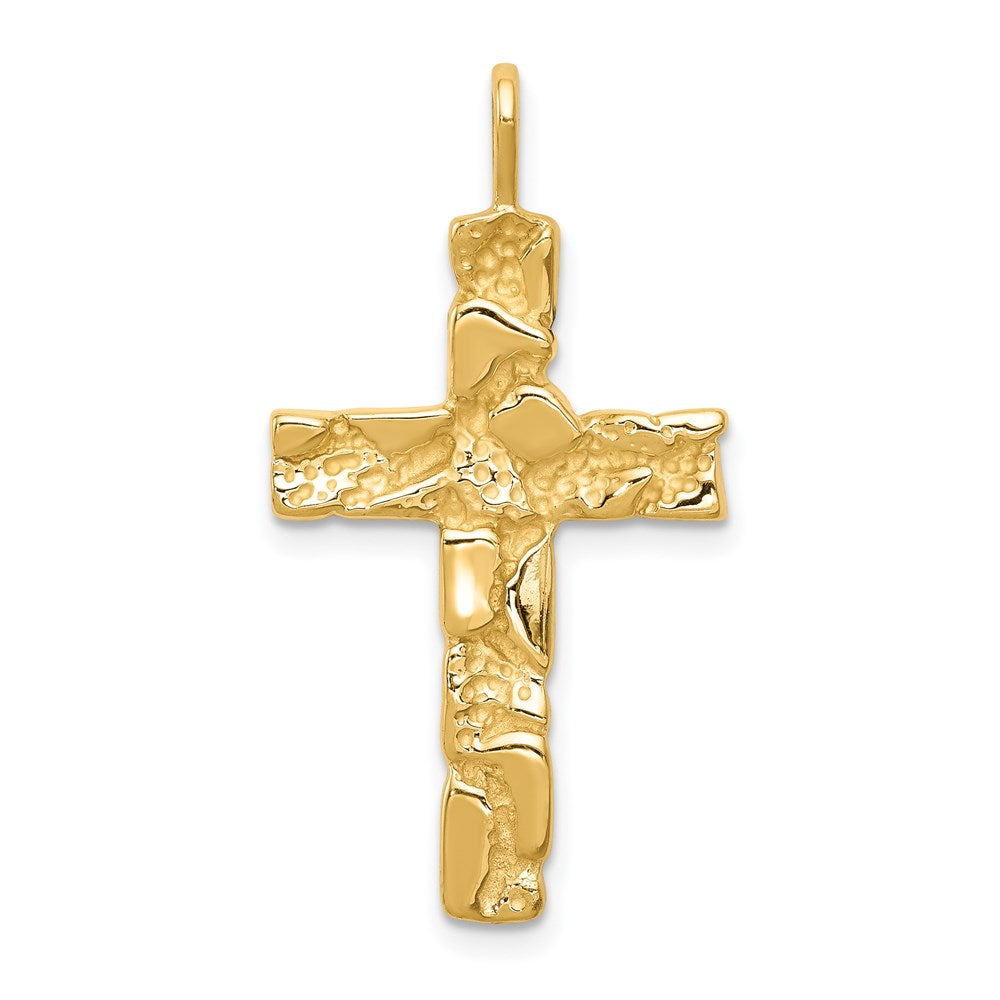 Charlie & Co Jewelry | 14k Nugget Cross Pendant - Model C1480