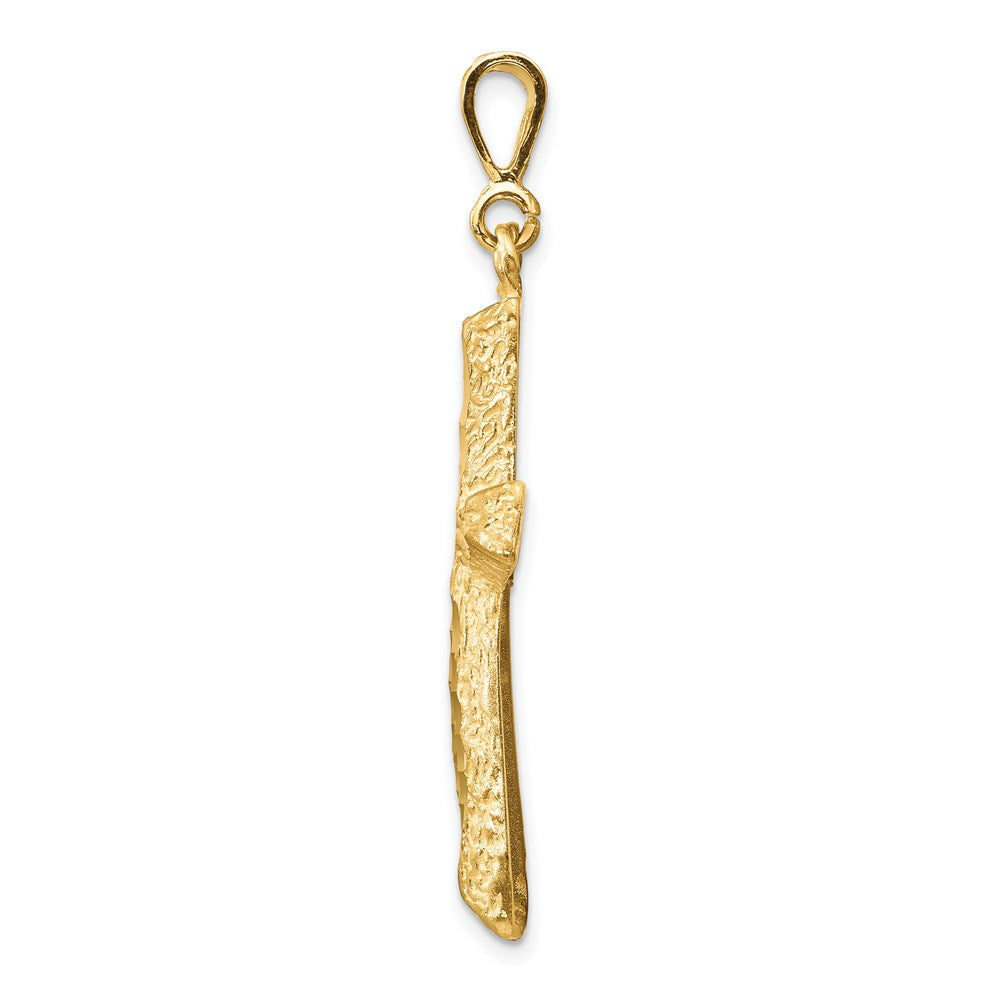 Charlie & Co Jewelry | 14k Diamond-cut Cross Charm - Model C1491