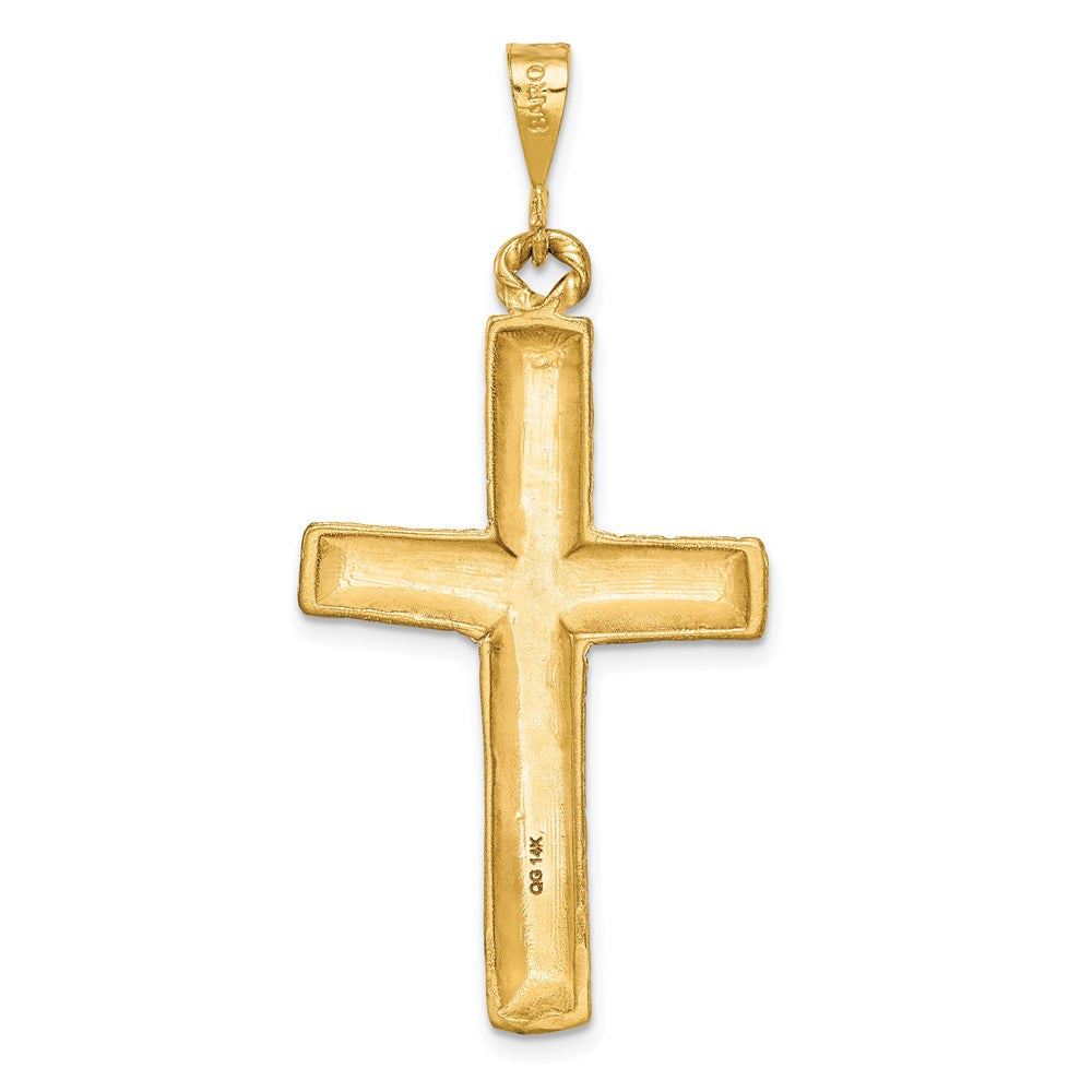 Charlie & Co Jewelry | 14k Diamond-cut Cross Charm - Model C1491