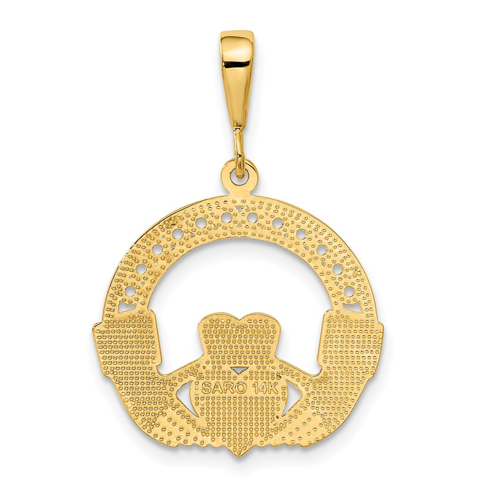 Charlie & Co Jewelry | 14k Claddagh Pendant - Model C1754