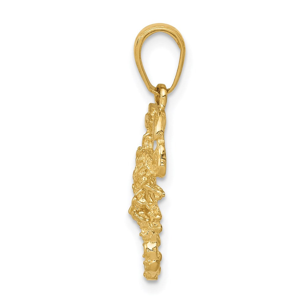Gold Small Scorpion Charm Model-C3049 - Charlie & Co. Jewelry