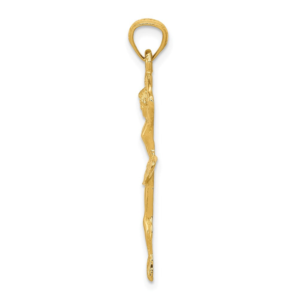 14K Gold Ballerina Necklace Pendant - Charlie & Co. Jewelry