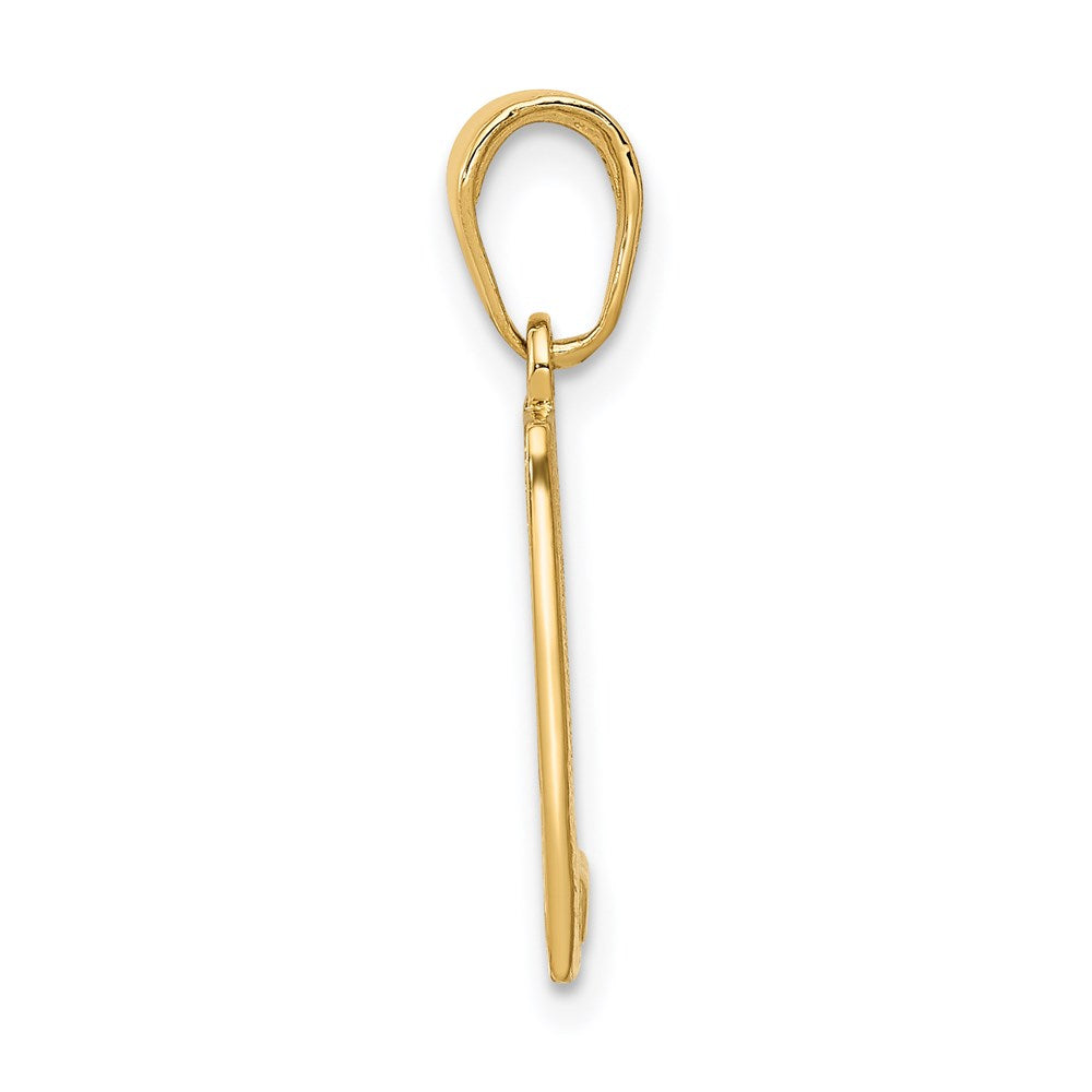 Charlie & Co Jewelry | 14k Mile 0 Key West Mile Marker Pendant - Model C3262