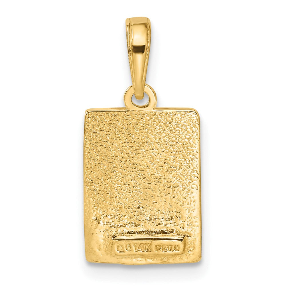 Charlie & Co Jewelry | 14k Mile 0 Key West Mile Marker Pendant - Model C3262