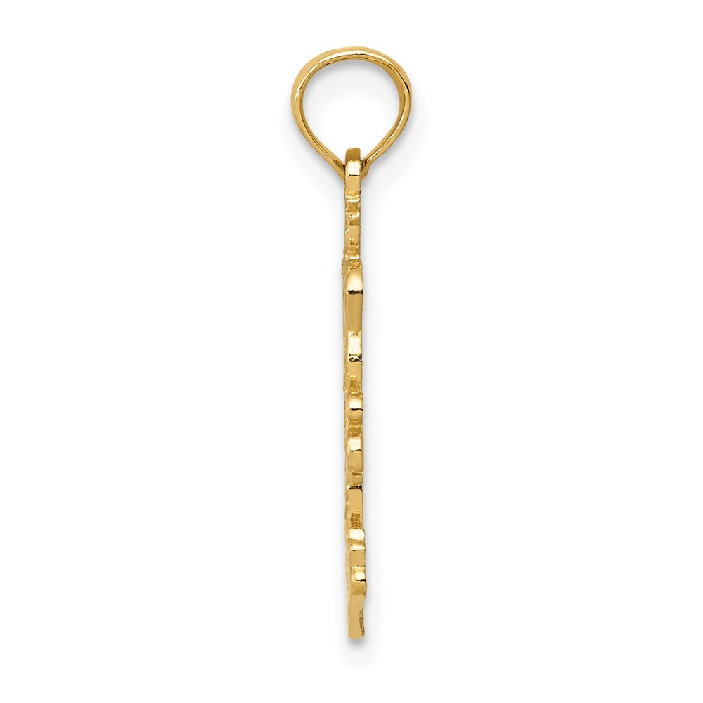 Charlie & Co Jewelry | 14k Double Palm Trees Pendant - Model C3324