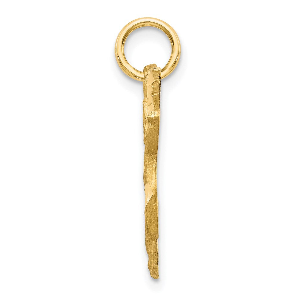 Charlie & Co Jewelry | 14k Diamond-cut Angel Charm - Model C344