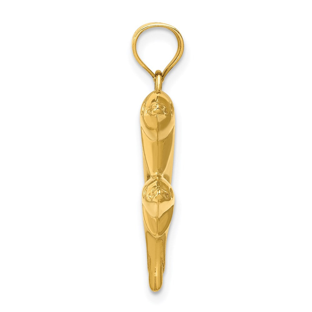 Charlie & Co Jewelry | 14k Dolphin Pair Pendant - Model C3442